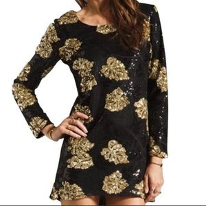 Dress The Population Cassandra Sequin Sheath Dress